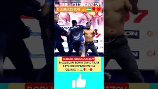Muxlislari bormi #xabarlar #uzbekistan #boxing #youtubeshorts #yangiliklar #tezkor #mma #sport #top