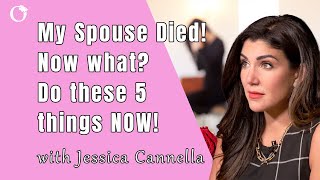 My spouse died! Now what? Do these 5 Income Planning actions NOW!