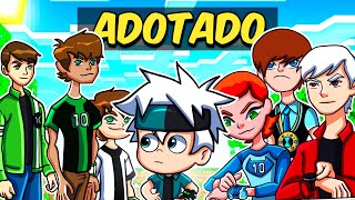 FUI ADOTADO pelo BEN 10 OMNIVERSE no Minecraft