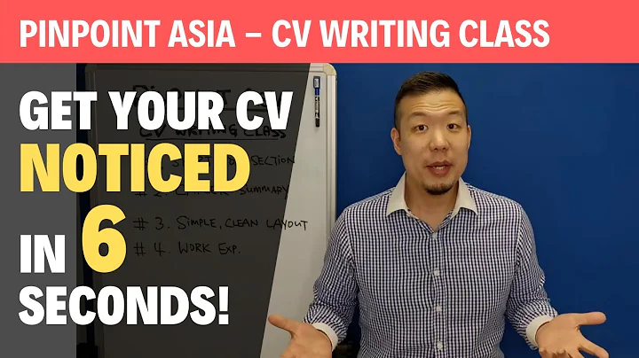 How to Get Your Resume Noticed in 6 Seconds (Matt Chung)