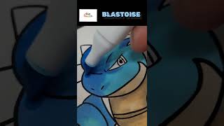 Pokémon - Blastoise Coloring #shorts