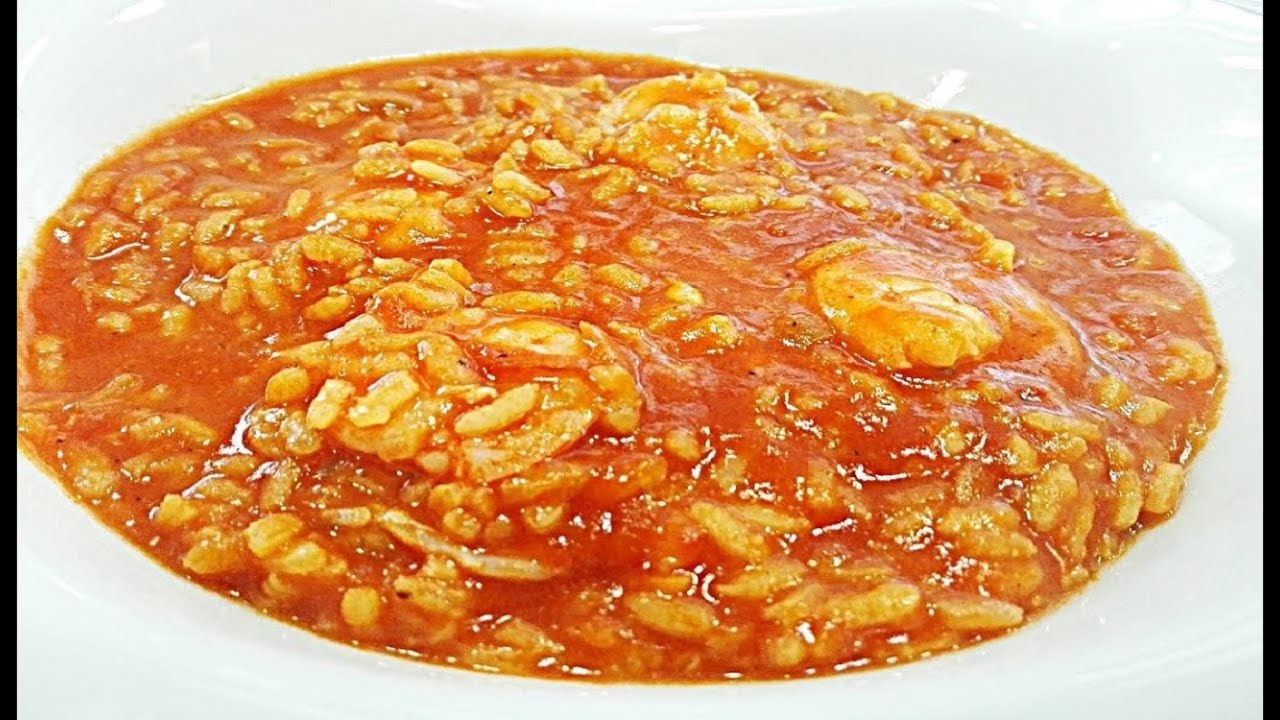 ARROZ CALDOSO CON LANGOSTINOS