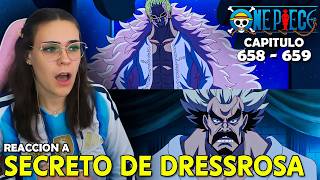 ahora si, EL SECRETO DE DRESSROSA | REACCION A ONE PIECE POR PRIMERA VEZ  (658 -  659)