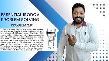 Essential Irodov Problem Solving Series | Question 2.10 | JEE / NEET | Concept Building |