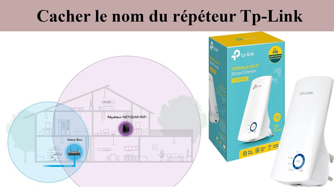 Cacher le nom du Répéteur Wi-fi | Tp-Link
