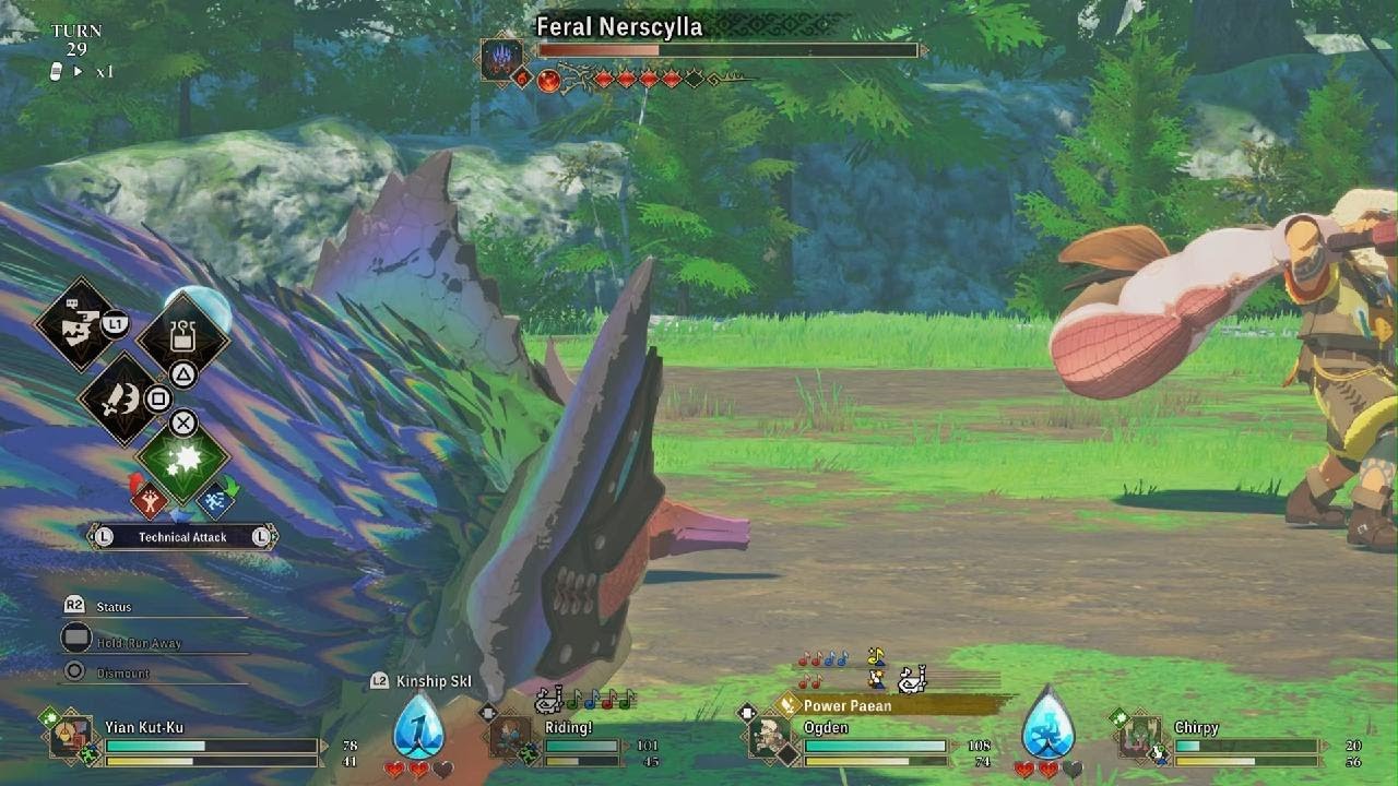 MONSTER HUNTER STORIES 3: TWISTED REFLECTION Feral Nerscylla