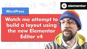I tried out Elementors new Editor 4 Page Builder for WordPress
