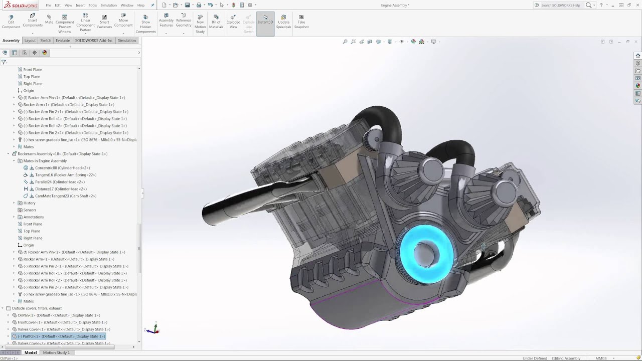 Bi turbo V6 Engine - YouTube