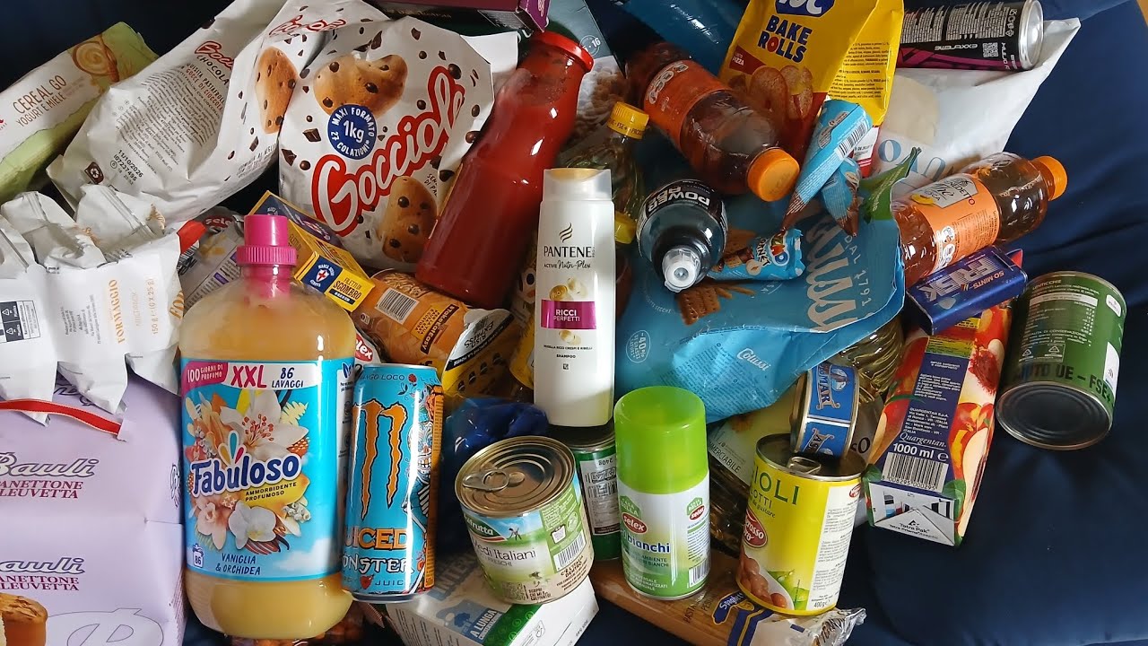 مشترياتي من iper tosano في إيطاليا 🇮🇹