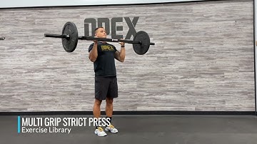 Multi Grip Strict Press