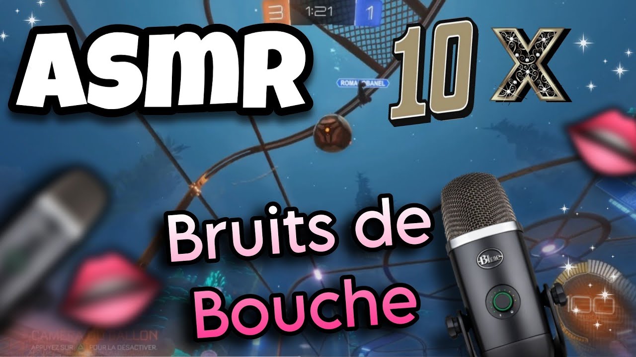 ASMR ~ 10 Types De BRUITS DE BOUCHE de Différentes façons ! 👄💤 ( Proche du Micro )