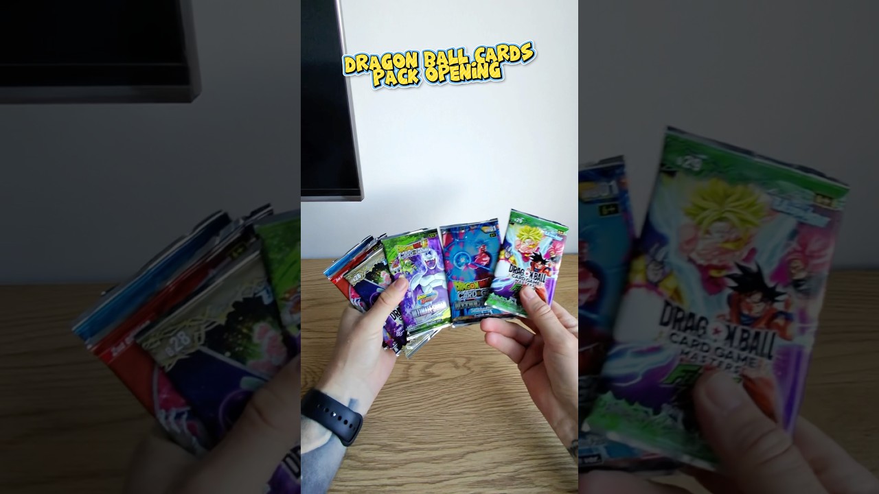 Dragon Ball Cards Pack Opening 1 #dragonballz #dragonballsuper #dragonball #cardopening