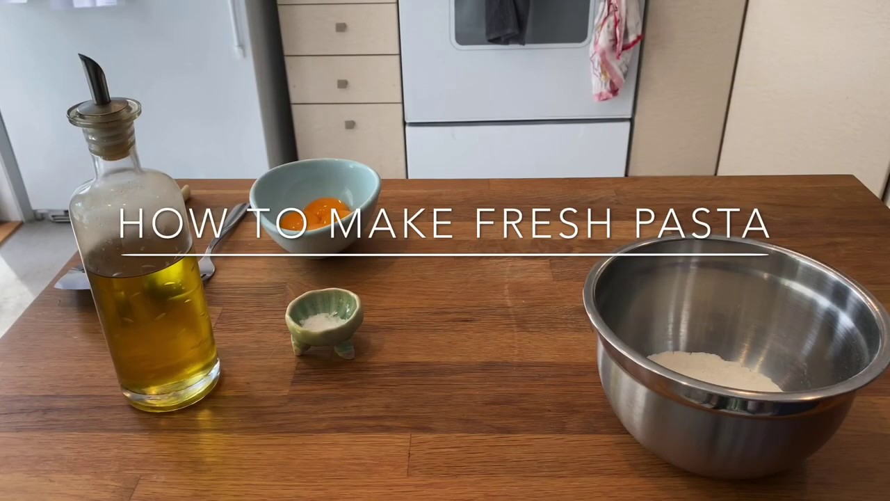 How to make fresh pasta YouTube
