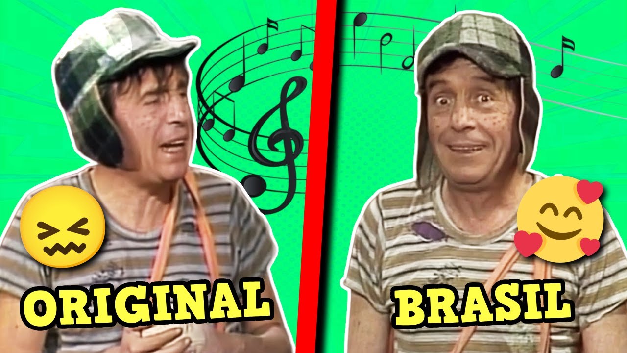 COMO É a TRILHA SONORA ORIGINAL de CHAVES?! COMPARAMOS com a BRASILEIRA!! #03
