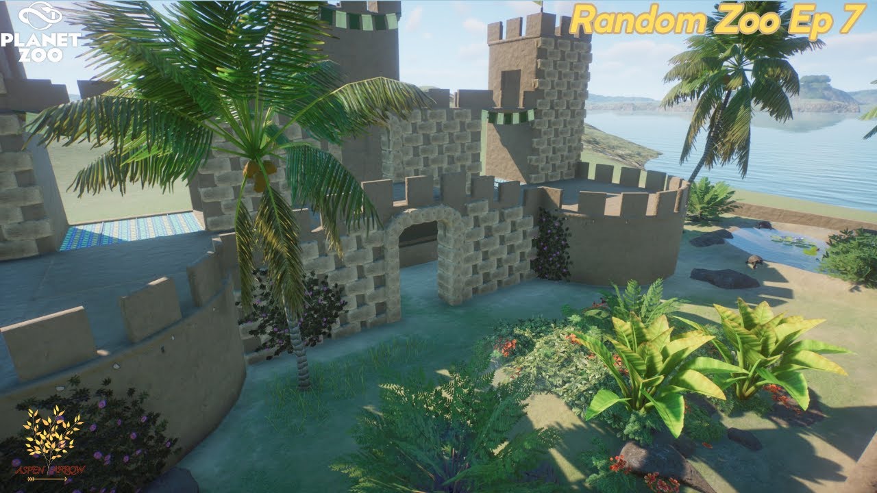 Planet Zoo - Random Zoo 7 - Satisfying Sandcastle - YouTube