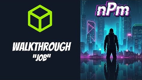 Hack the Box Walkthrough - Job