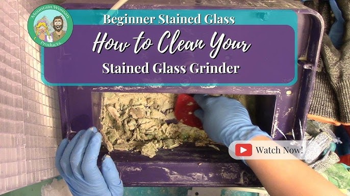 How to Sculpt Glass on Your Glass Grinder - Mosaics Mostly