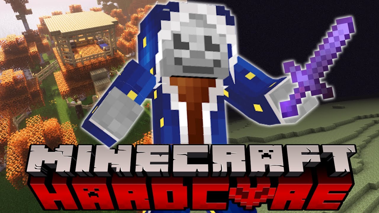 BEATING HARDCORE MINECRAFT FOR THE FIRST TIME (& Crying if I don't ...
