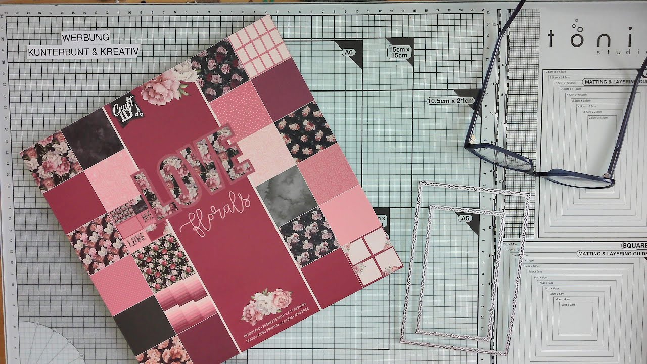 ❣️ wunderschöne, schnelle Karte ohne Stempeln mit Papier von Tedi  ❣️