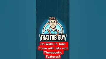 Do Walk-In Tubs Come with Jets and Therapeutic Features?