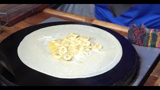 [4K] 베트남 호이안 바나나크레페 (Vietnam Hoian, Banana crepe, Crepe chuối, Trung quốc)