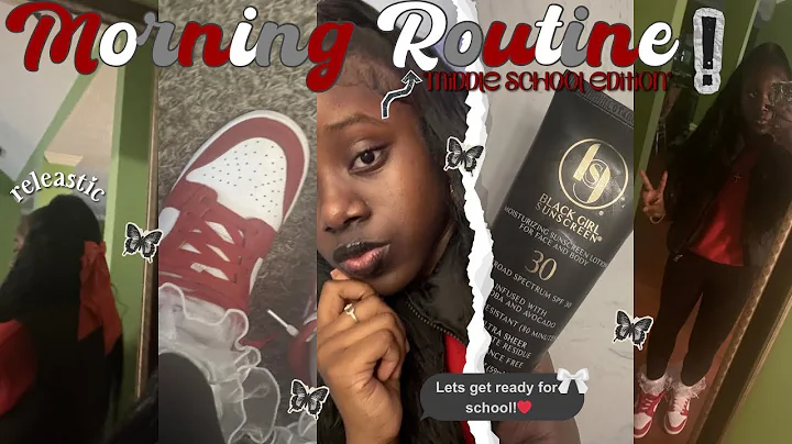 MY 6AM *REALISTIC* MIDDLE SCHOOL MORNING ROUTINE || Grwm!