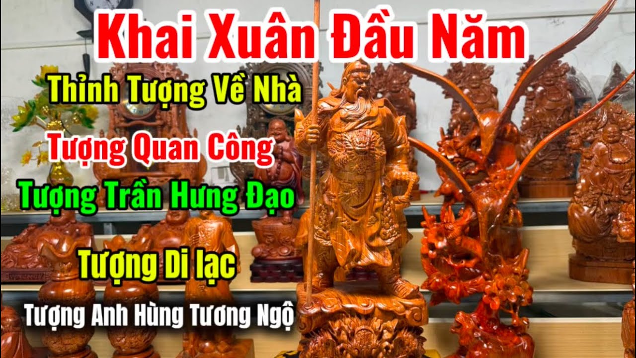 Đầu năm thỉnh tượng , cả năm gia đạo an yên , phúc lộc đầy nhà , tiền tài thăng tiến