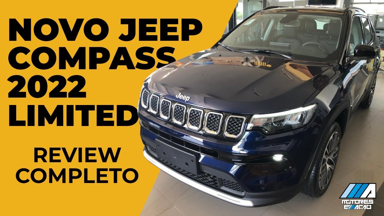 Novo Jeep Compass 2022 review completo Limited Turbo Flex