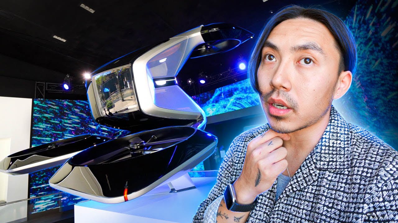 как я увидел первый летающий автомобиль в америке... - YouTube