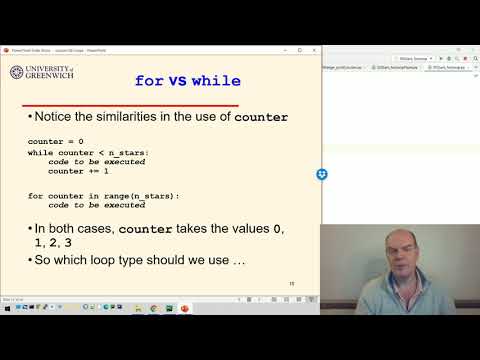 Python 06-4: Loops - for vs while