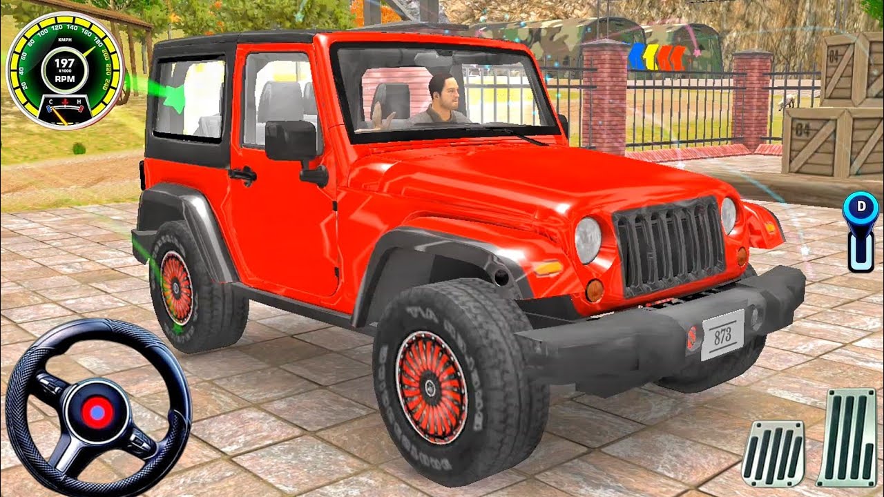 4x4 Offroad Jeep Driving Simulator - Drive SUV 4x4 jeep Offroad Game - Android GamePlay