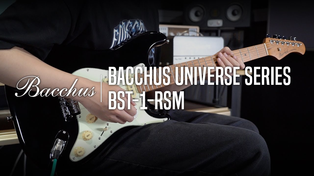 Bacchus Universe Series BST-1-RSM Demo - 'Funk Rhythm #1' by Guitarist  'Minseong Na' (나민성)