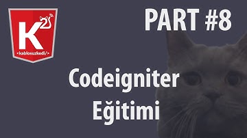 Codeigniter Eğitimi Part8 htaccess Oluşturmak