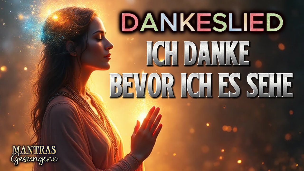 🍂Ich Danke, Noch Bevor Ich Es Sehe | DANKESGESANG 🌿 HYMNE DES VERDIENSTES | Gesungene Mantras