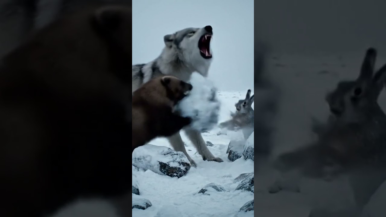 The most unlikely hero in the arctic! 🐾🦸‍♂️ 