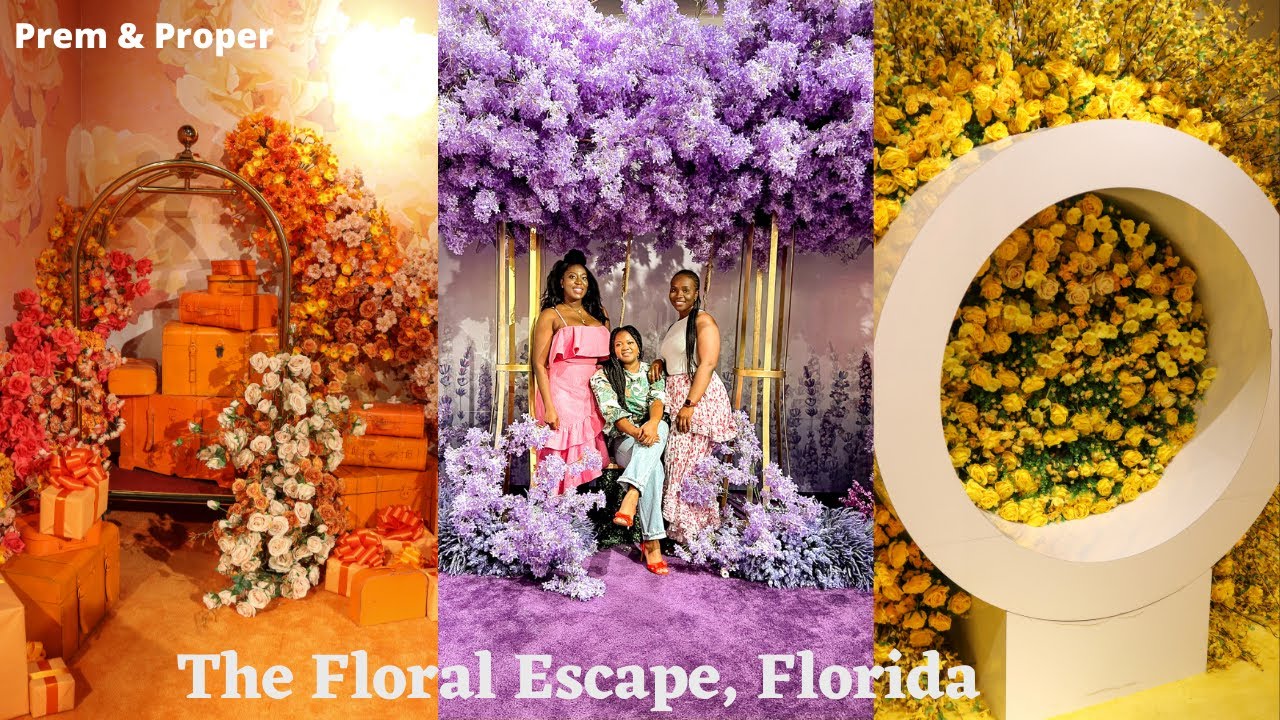 Miami Travel Vlog The Floral Escape Aventura, Florida VLOGMAS YouTube