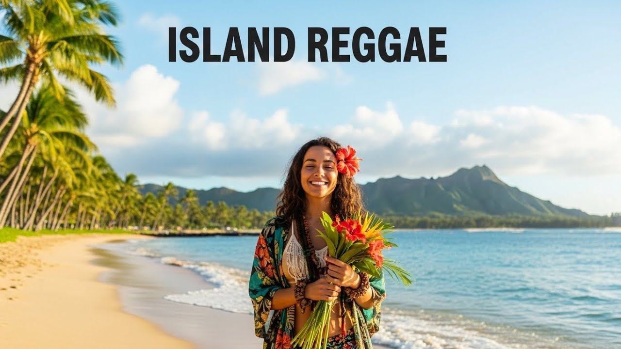 Island Reggae Chill 🌊 Hawaiian Beach Relaxation