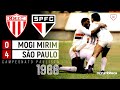 Mogi Mirim 0x4 São Paulo - 1988 - MULLER, RAÍ, EDIVALDO E A GOLEADA DO TIME DE CILINHO!