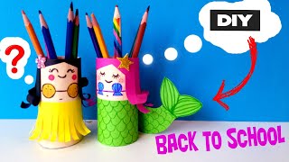 Mermaid School Supplies and Fairy School Supplies DIY