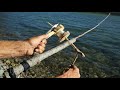 Bushcraft Fishing Rod - Day 14 of 30 Day Survival Challenge Canadian Rockies