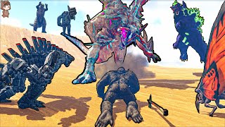 Kaitan Prime VS All Titanus Kaiju | ARK Mod Battle Ep.204