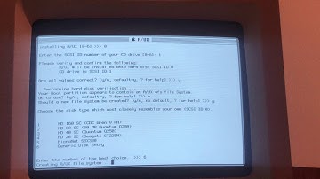A/UX 2.0.0 Installation on SE/30