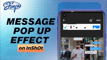 HOW TO CREATE MESSAGE POP UP EFFECT ON INSHOT #inshot