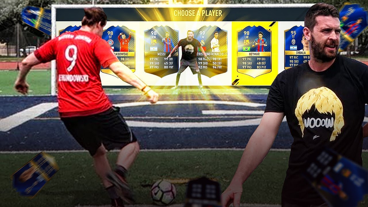 WE GOT 99 RONALDO! THE IMPOSSIBLE PENALTY FUT DRAFT CHALLENGE! FIFA 17 ULTIMATE TEAM