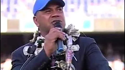 Junior Seau San Diego Chargers Hall of Fame Induction