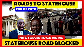 RUTO'S END ARRIVES!! MAANDAMANO ON MONDAY, CURRENT SITUATION IN NAIROBI CBD AS RUTO PANICS 