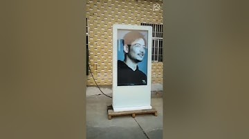 lcdhome outdoor digital signage sunlight readable test alice +86 13113688179