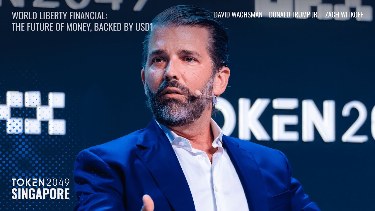 World Liberty Financial: The Future of Money, Backed by USD1 - TOKEN2049  Singapore 2025