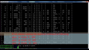 lesson 10 Raspberry Pi SPI ports