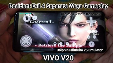 Resident Evil 4 Separate Ways Chapter 3 Gameplay in Vivo V20 SD 730 Dolphin Ishiiruka v6 Emulator